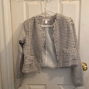 houndstooth blazer